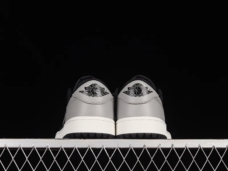 All categories Air Jordan Jordan series basketball shoes Air Jordan 1 Low G version pure original Air Jordan 1 Low Golf "Shadow" AJ1 Joe 1 new golf version black and gray shadow color DD9315-001